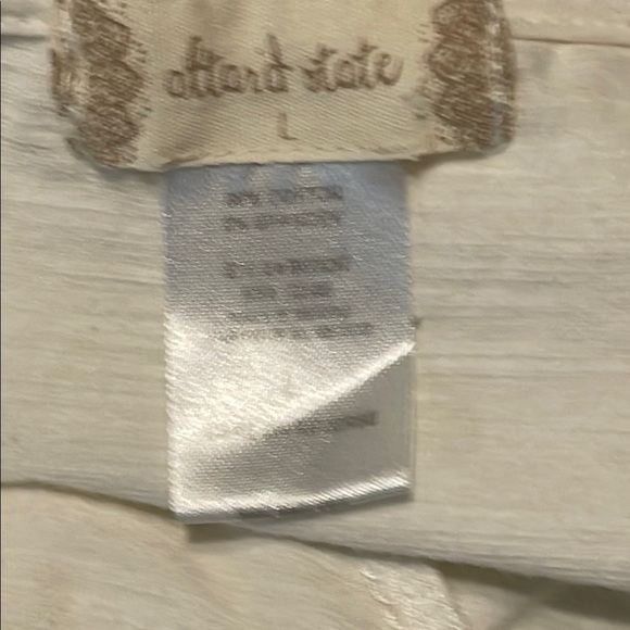 Altar'd State White Tank Top with Ruffle Detail - Picture 6 of 7